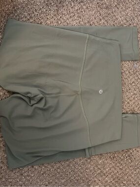 lululemon athletica Olive Green High-Waist Leggings